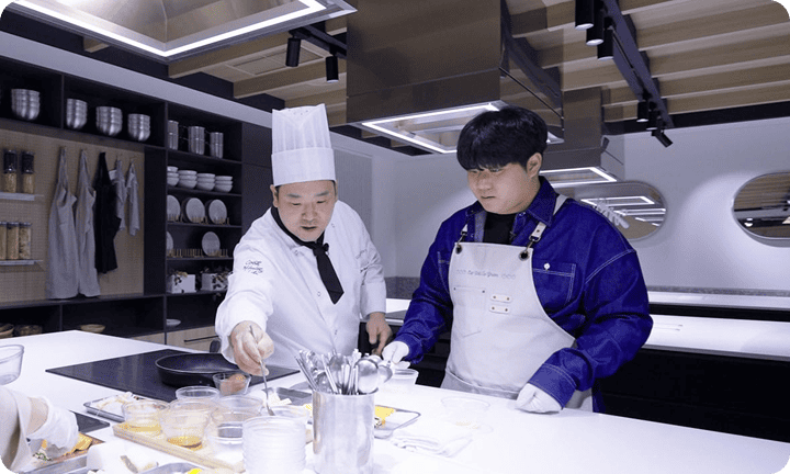 Care-leaving youth taking job training