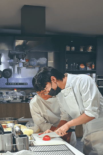 Care-leaving youth taking practical training from Samsung Stepping Stone of Hope